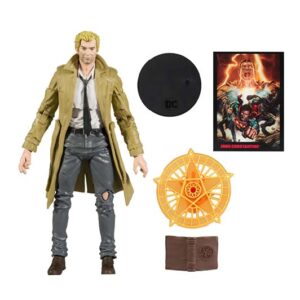 Black Adam John Constantine Page Punchers 7-Inch Scale Action Figure with Black Adam Comic Book