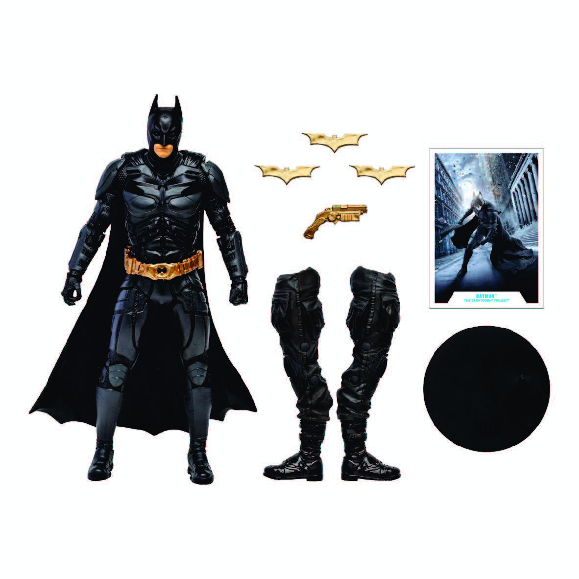 DC Build-A The Dark Knight Trilogy Batman 7-Inch Scale Action Figure –  Bazinga