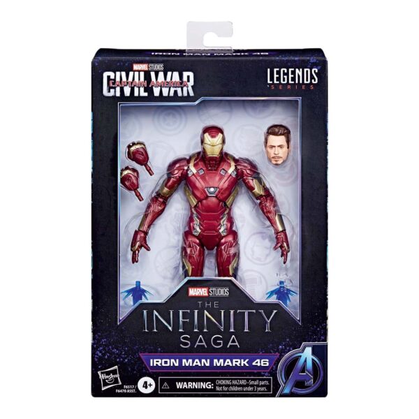 Captain America: Civil War Marvel Legends Iron Man Mark 46 6-Inch Action Figure - Image 5