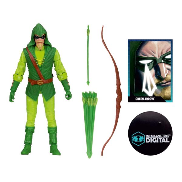 McFarlane Toys DC Direct Green Arrow (Longbow Hunter) 7in Action Figure Digital Collectible