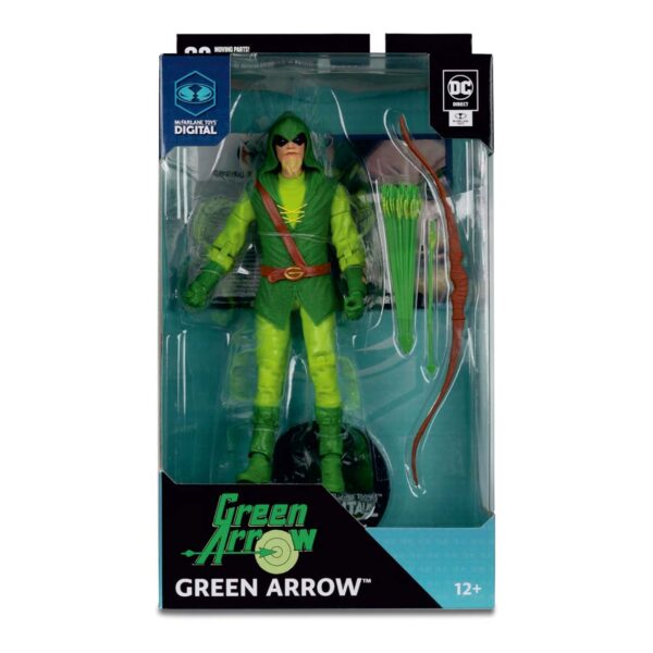 McFarlane Toys DC Direct Green Arrow (Longbow Hunter) 7in Action Figure Digital Collectible - Image 3