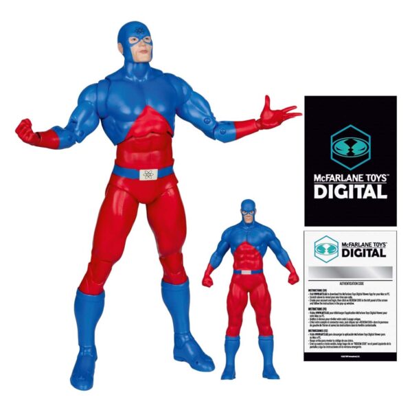 McFarlane Toys DC Direct The Atom (DC: The Silver Age) 7in Action Figure Digital Collectible - Image 2