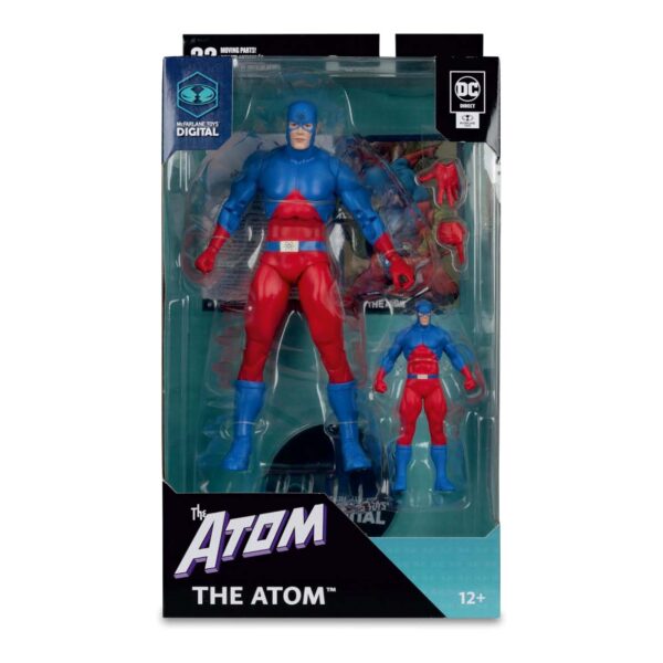 McFarlane Toys DC Direct The Atom (DC: The Silver Age) 7in Action Figure Digital Collectible - Image 4