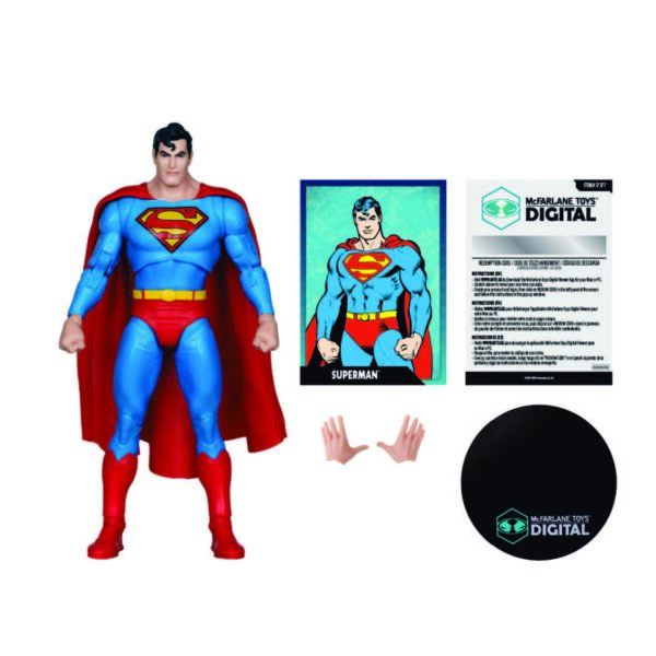 DC: The Silver Age Superman 7" Action Figure (With Digital Code)