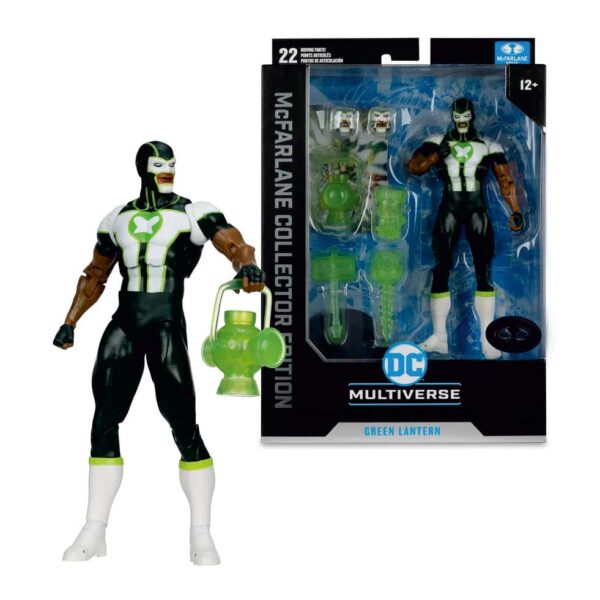 McFarlane DC Multiverse #26 Green Lantern Simon Baz Platinum Collector Edition - Image 2