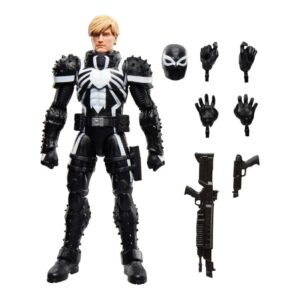 Marvel Legends Series Agent Venom (Flash Thompson), Retro Comics Collectible 6-Inch Scale Action Figure