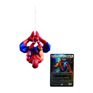 Spider-Man Marvel Legends Series Magic: The Gathering Battle-Damaged, 6-Inch Action Figure
