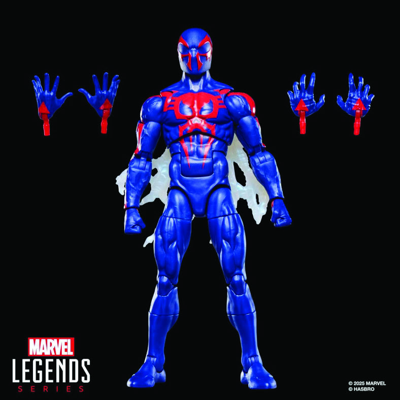 Marvel Legends Series Spider-Man 2099, Retro Cardback Comics Collectible 6-Inch Scale Action Figure - Image 2