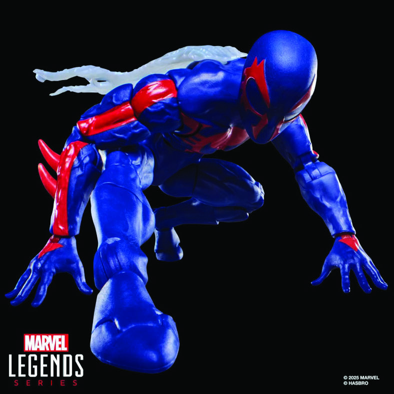 Marvel Legends Series Spider-Man 2099, Retro Cardback Comics Collectible 6-Inch Scale Action Figure - Image 3