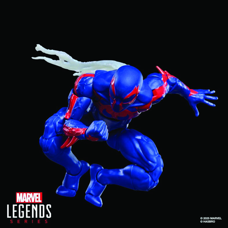 Marvel Legends Series Spider-Man 2099, Retro Cardback Comics Collectible 6-Inch Scale Action Figure - Image 4