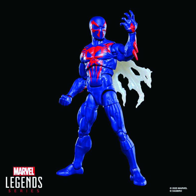 Marvel Legends Series Spider-Man 2099, Retro Cardback Comics Collectible 6-Inch Scale Action Figure - Image 6