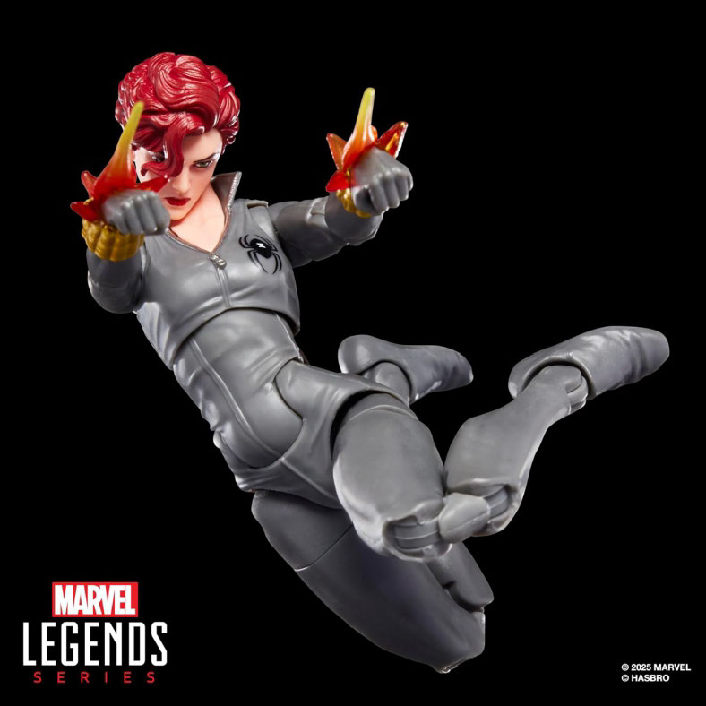 Marvel Legends Series Black Widow, Uncanny X-Men #268 (1990)6-Inch Scale Action Figure - Image 6